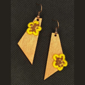 Brown-eyed Goldie Earrings