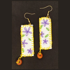 Forget- me- nots Handmade Earrings